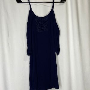 Cold shoulder dress